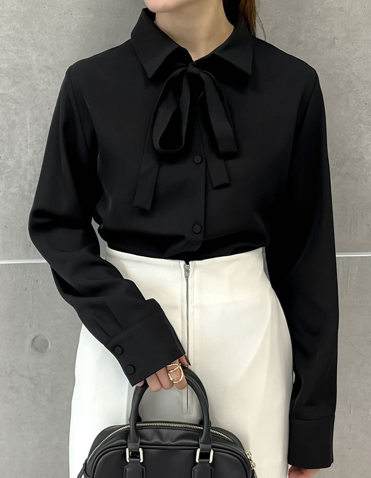 2WAYボウタイシャツブラウス - トップス通販 | 人気レディース