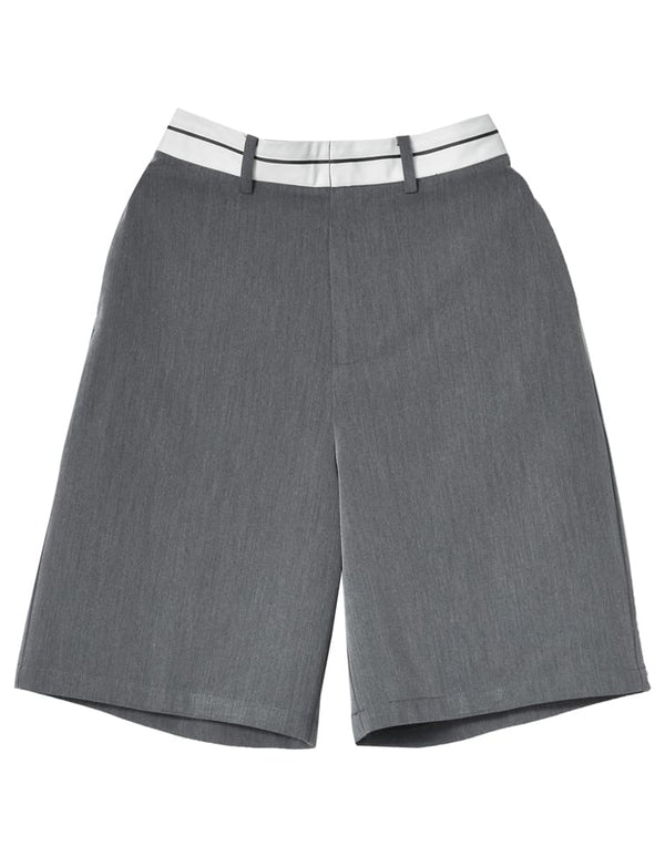 【GW限定 TIME SALE 50%OFF⇒¥1,998】[2024SS COLLECTION]ライトツイルマーベルトウエストデザインショートパンツ パンツ レディースファッション通販 リエディ