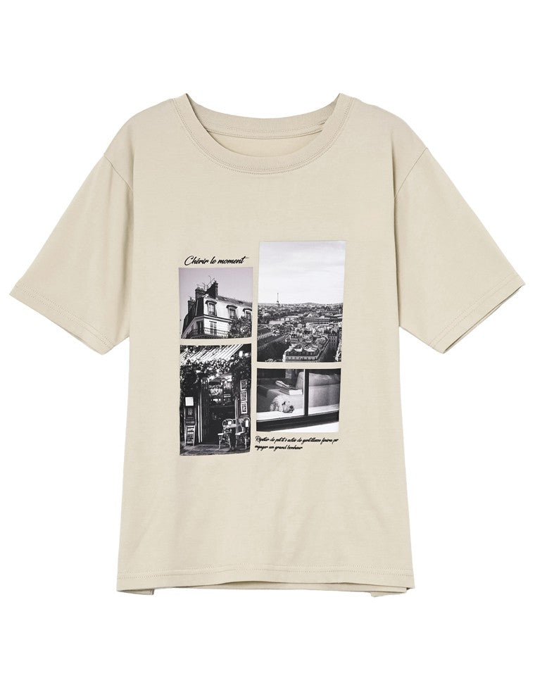 シーンナリーフォトプリントTシャツ - トップス通販 | 人気レディース