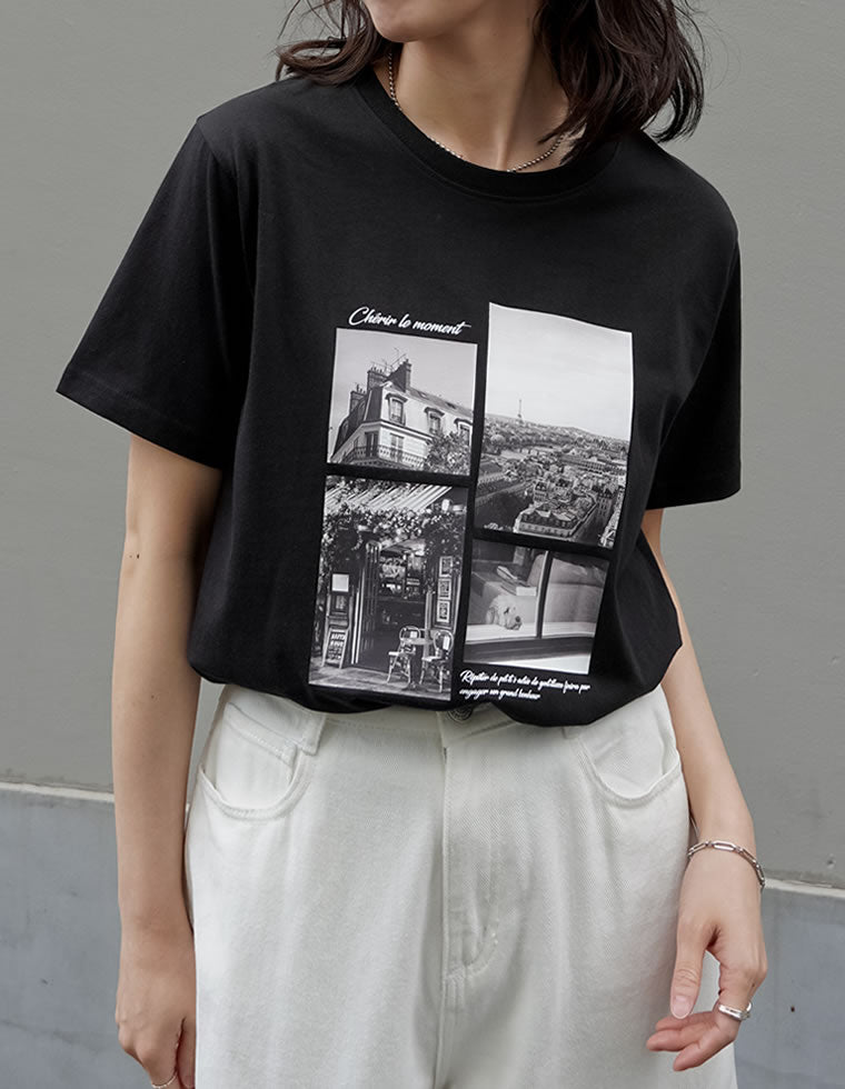 KG様限定 シーンナリーフォトプリントTシャツ - トップス通販 | 人気レディース