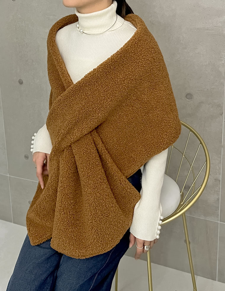 テディボアショールマフラー - ファッション雑貨通販 | 人気レディース