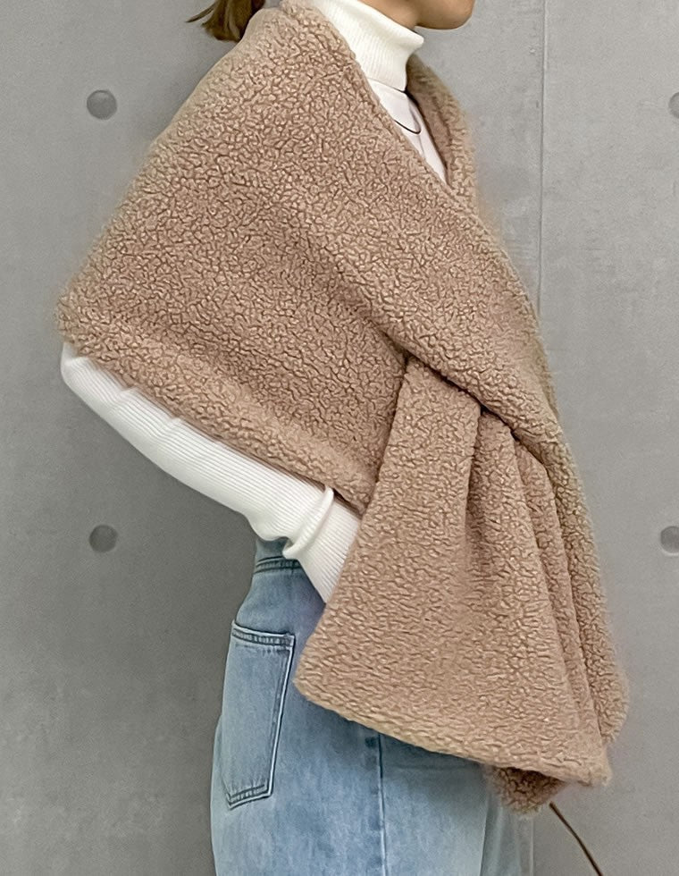 テディボアショールマフラー - ファッション雑貨通販 | 人気レディース