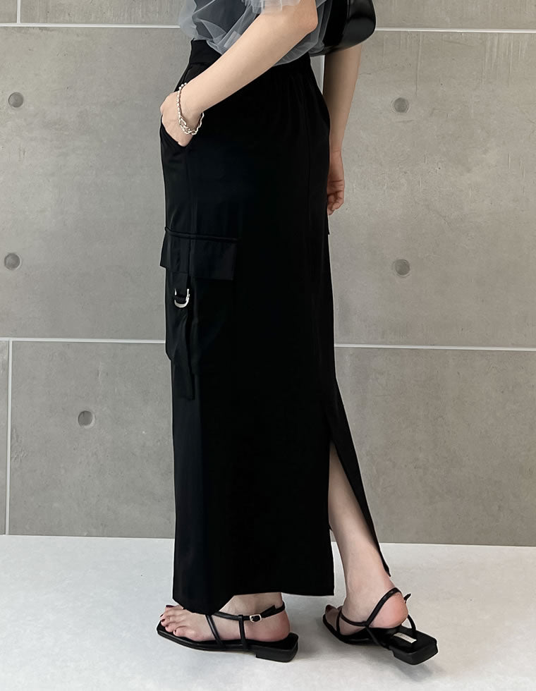 サテンカーゴスカート - スカート通販 | 人気レディースファッション