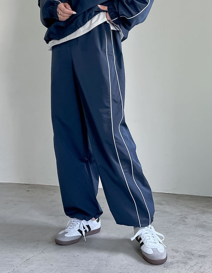 [低身長サイズ有]ナイロンコードデザインパンツ パンツ レディースファッション通販 リエディ