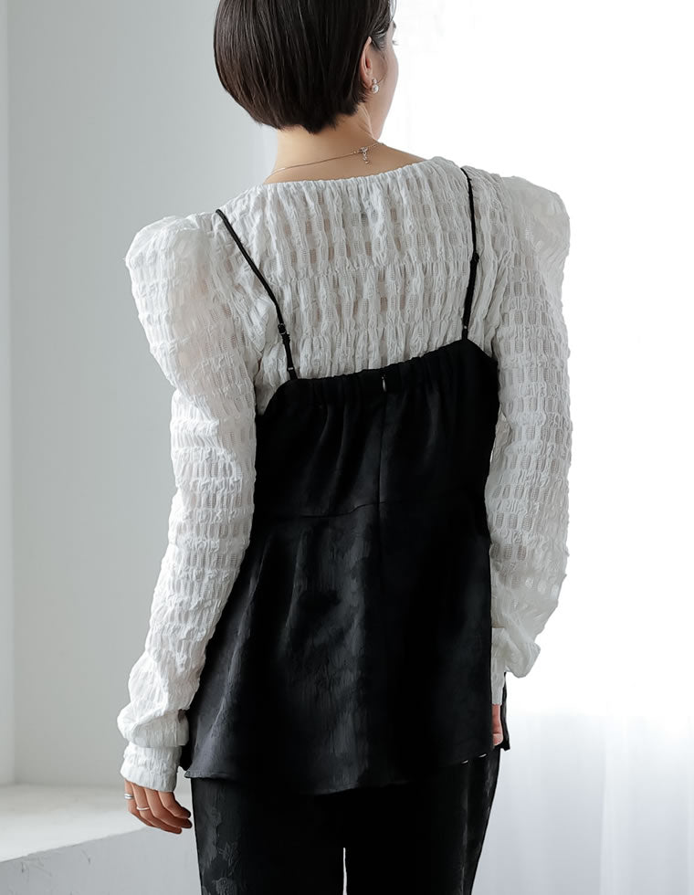 レペット リブ ショートトップス M 3color 】BASIC ショートリブニットトップス ／ BASIC SHORT