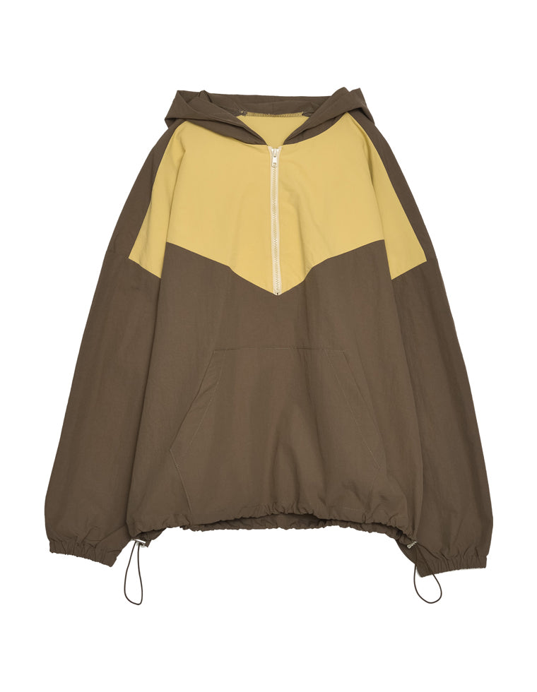 ナイロンタフタ配色アノラックパーカー - ジャケット/アウター通販