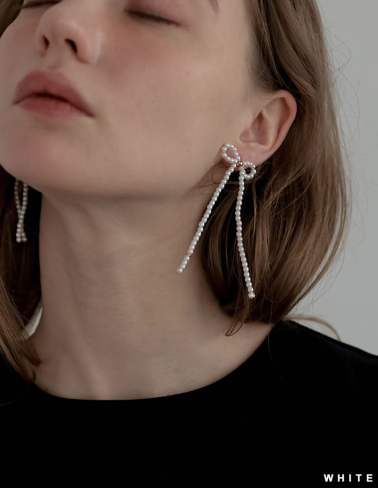 【美品】完売　限定　レア　リボンピアス　e.m. イーエム ruijewelry 美品】完売 限定 レア リボンピアス e.m. イーエム ruijewelry