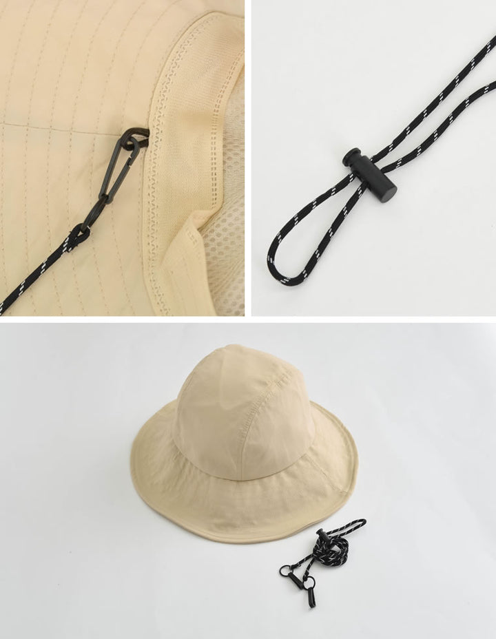 [撥水加工]クラウン切り替えハット 帽子 レディースファッション通販 リエディ