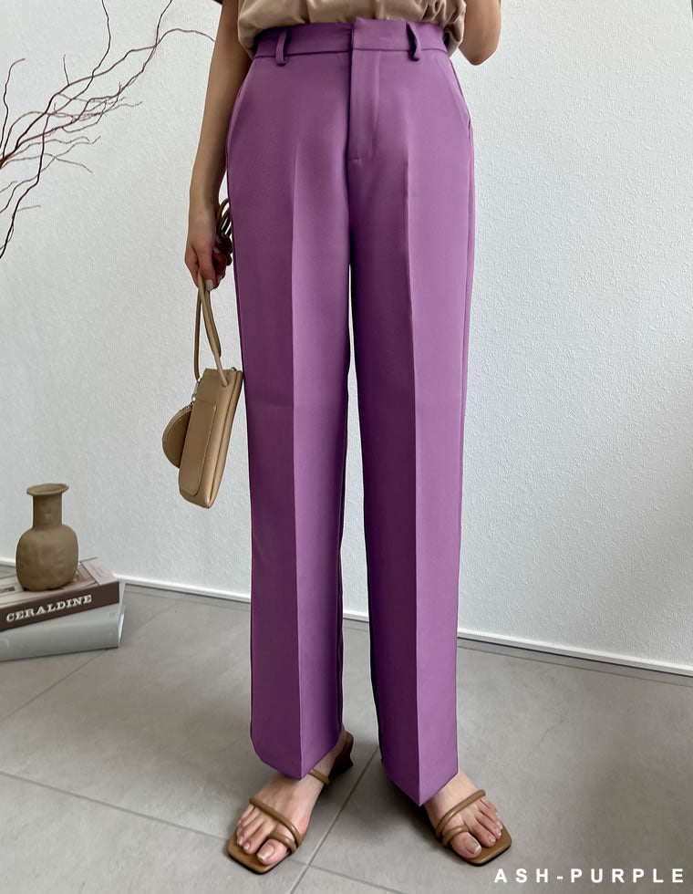 カットツイルセンタープレスカラースラックス - パンツ通販 | 人気