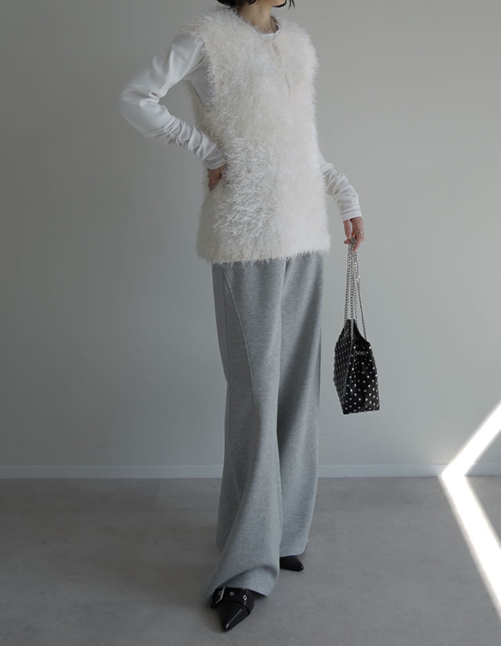 [乾燥機対応][汗じみ防止][UVカット]ストレッチリブシアー切り替えロングスリーブトップス トップス 人気レディースファッション通販 リエディ