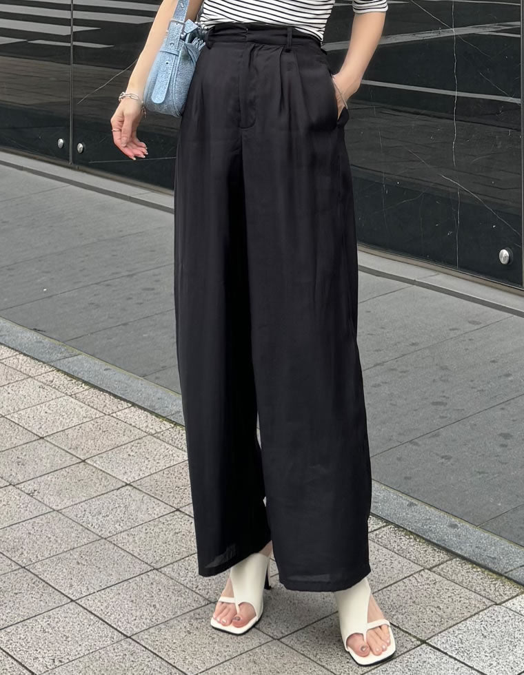 シアータックワイドパンツ - パンツ通販 | 人気レディースファッション