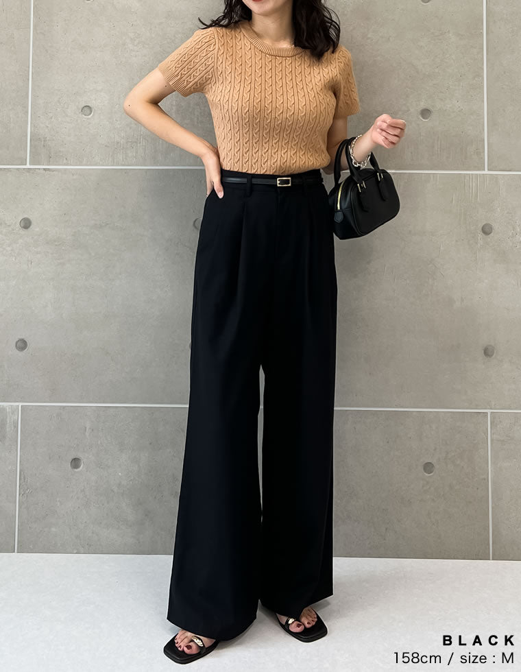 コットンタックルーズパンツ - パンツ通販 | 人気レディース