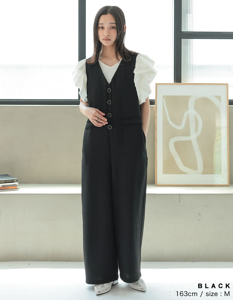 クラネ/ サマーツイードオールインワン セール】TWEED FRINGE ALL IN ONE(504697221) | クラネ(CLANE