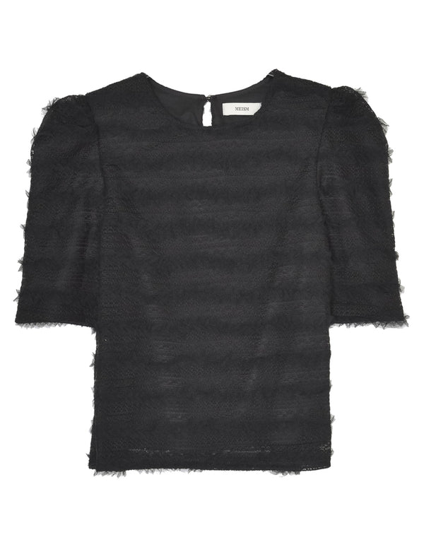 【TIME SALE 30%OFF ¥4,998⇒¥3,498】[オケージョン セレモニー][MEISM by Re:EDIT]フリルレースパワショルブラウス トップス 人気レディースファッション通販 リエディ