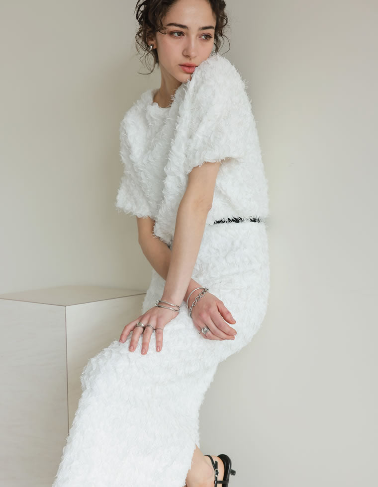 フラワージャガードスカート - スカート通販 | 人気レディース