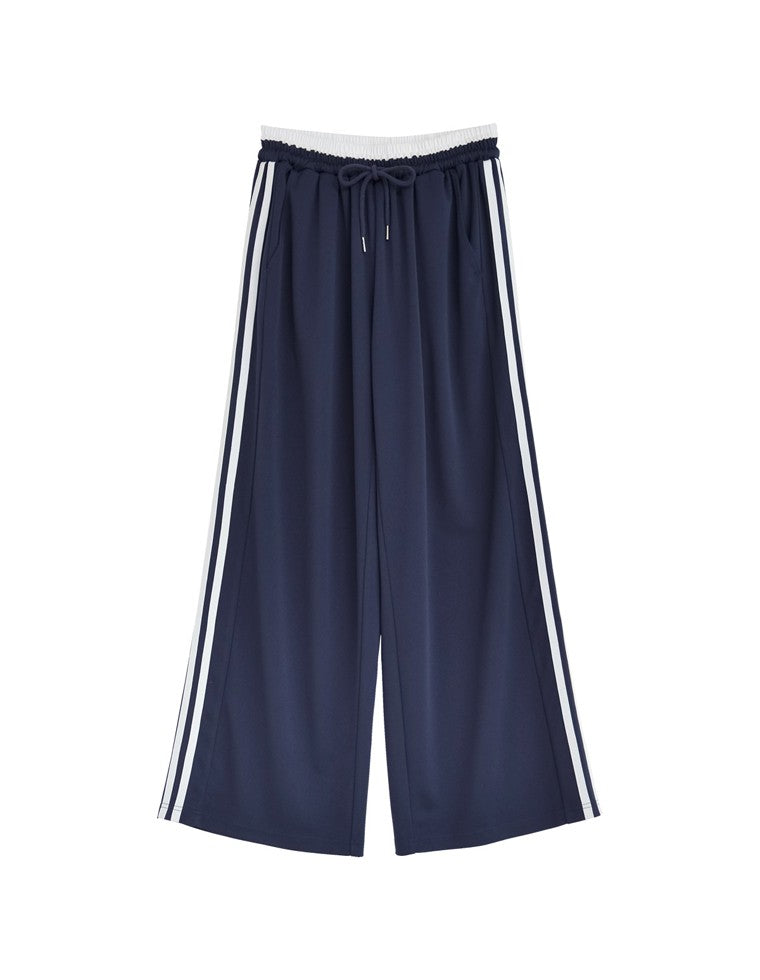 サイドラインルーズワイドパンツ - パンツ通販 | 人気レディース