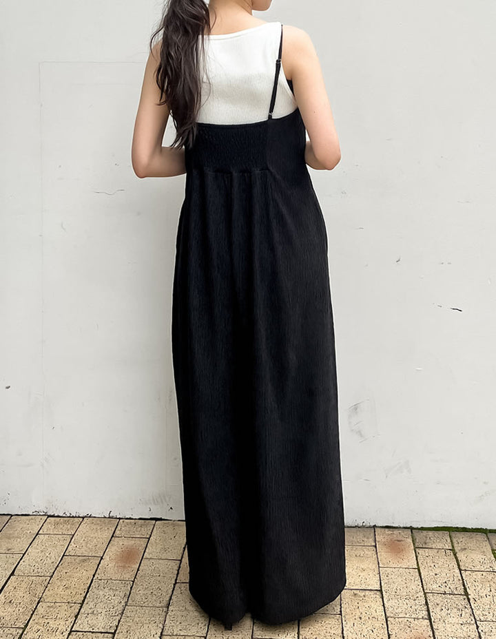 【TIME SALE 30%OFF ¥5,498⇒¥3,848】[低身長/高身長サイズ有]ベアルーズキャミオールインワン オールインワン 人気レディースファッション通販 リエディ