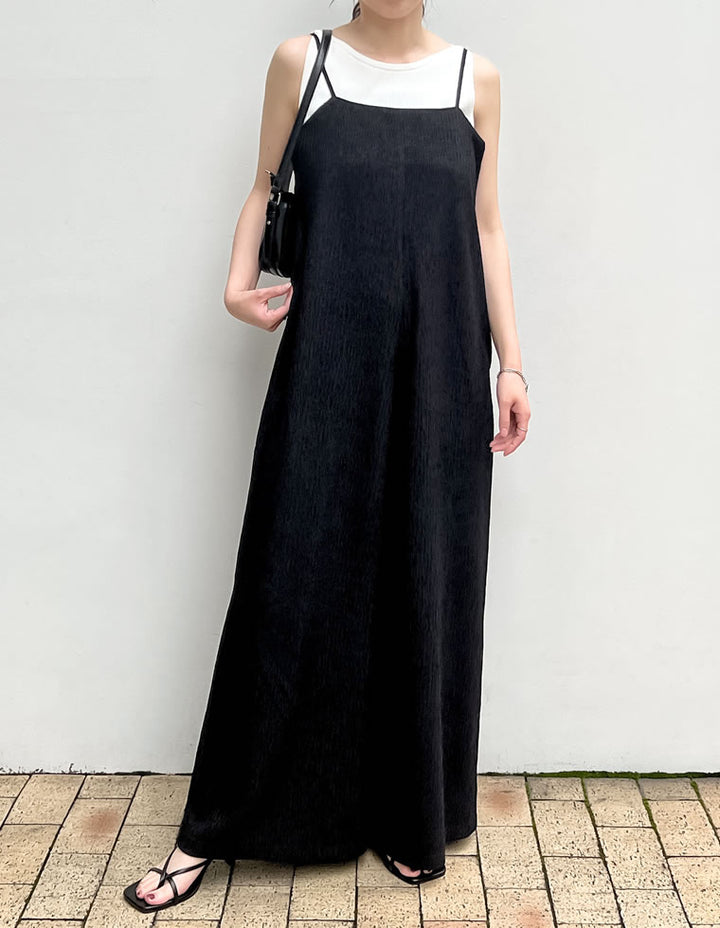 【TIME SALE 30%OFF ¥5,498⇒¥3,848】[低身長/高身長サイズ有]ベアルーズキャミオールインワン オールインワン 人気レディースファッション通販 リエディ