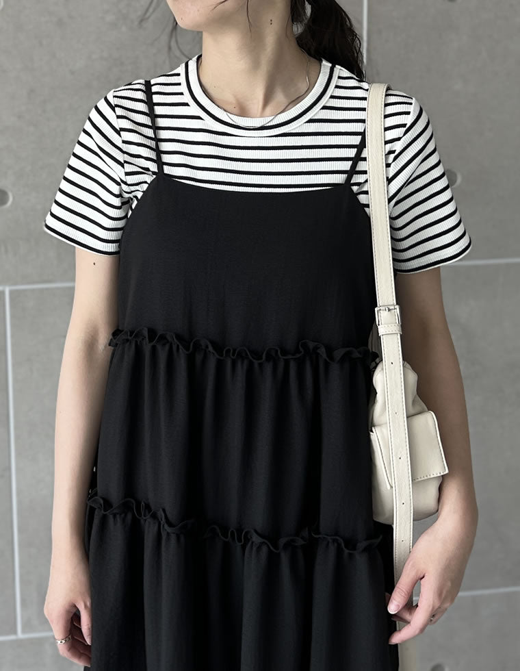 ティアードキャミワンピース - ワンピース通販 | 人気レディース