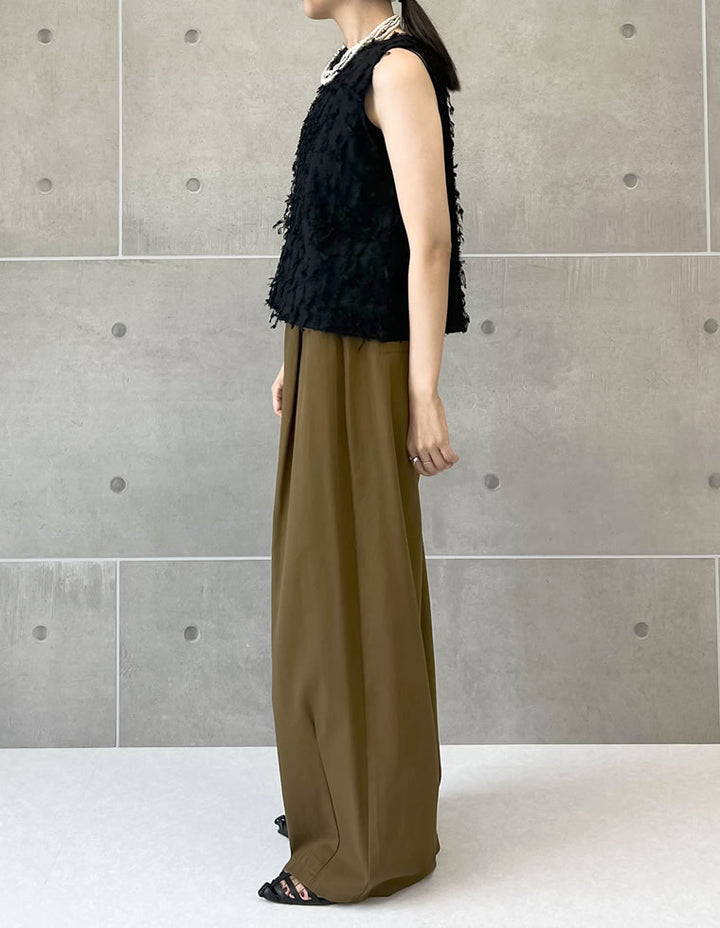 【TIME SALE 50%OFF ¥3,998⇒¥1,999】フリンジジャージアメスリトップス トップス 人気レディースファッション通販 リエディ