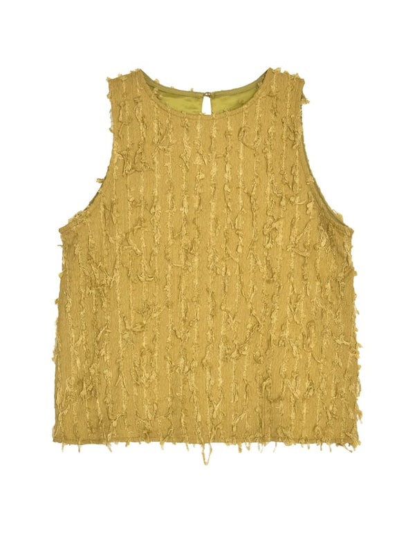 【TIME SALE 50%OFF ¥3,998⇒¥1,999】フリンジジャージアメスリトップス トップス 人気レディースファッション通販 リエディ