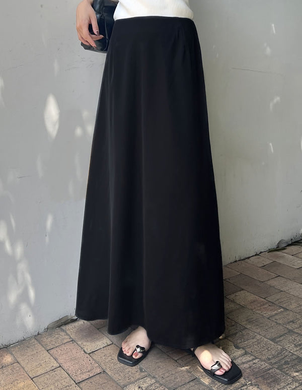 《今だけ！2BUY15%OFFクーポンで ¥3,248⇒¥2,760》【SUMMER TIMESALE 35%OFF】[低身長サイズ有]デシンナロースカート