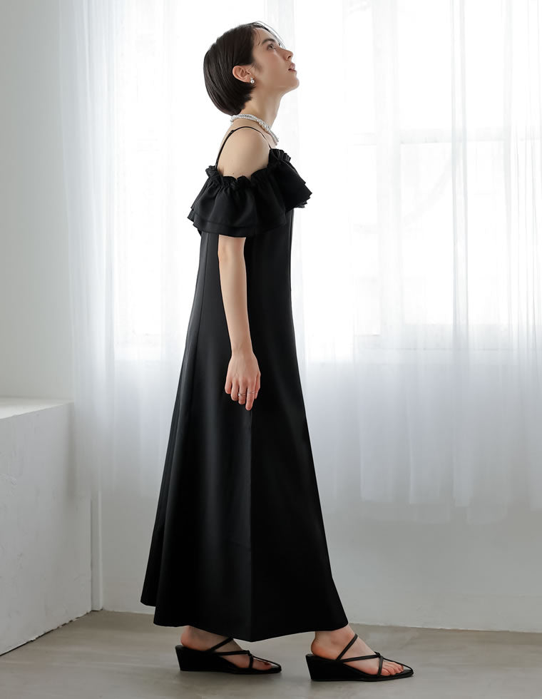 JILTU フリルワンピース JILL by JILL STUART（ジルバイジルスチュアート） シャツワンピース