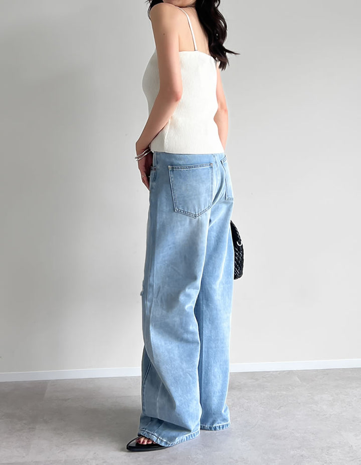 【TIME SALE 40%OFF ¥2,998⇒¥1,798】リブニットダブルジップマルチウェイビスチェ[mb] トップス 人気レディースファッション通販 リエディ