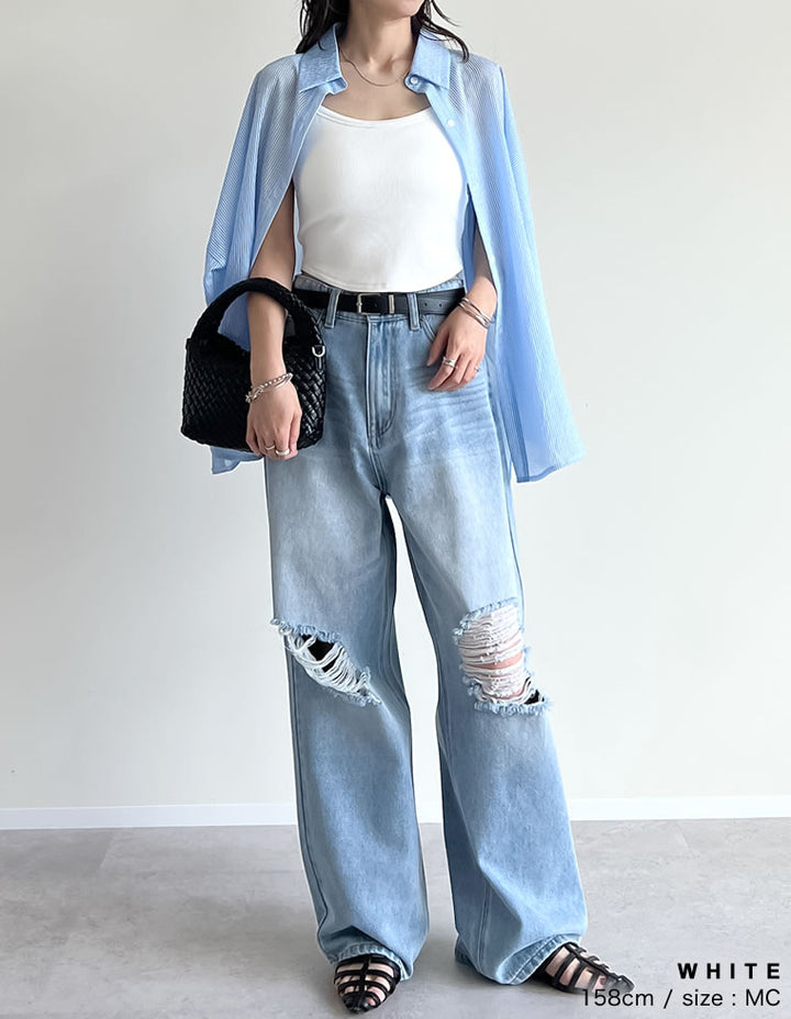 【TIME SALE 50%OFF ¥2,798⇒¥1,399】選べる丈カップ付きリブキャミソール[返品交換不可][mb] トップス 人気レディースファッション通販 リエディ
