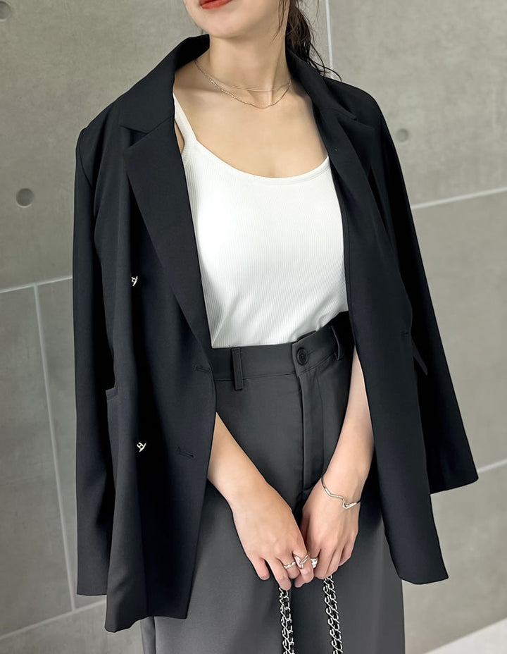 【TIME SALE 50%OFF ¥2,798⇒¥1,399】選べる丈カップ付きリブキャミソール[返品交換不可][mb] トップス 人気レディースファッション通販 リエディ