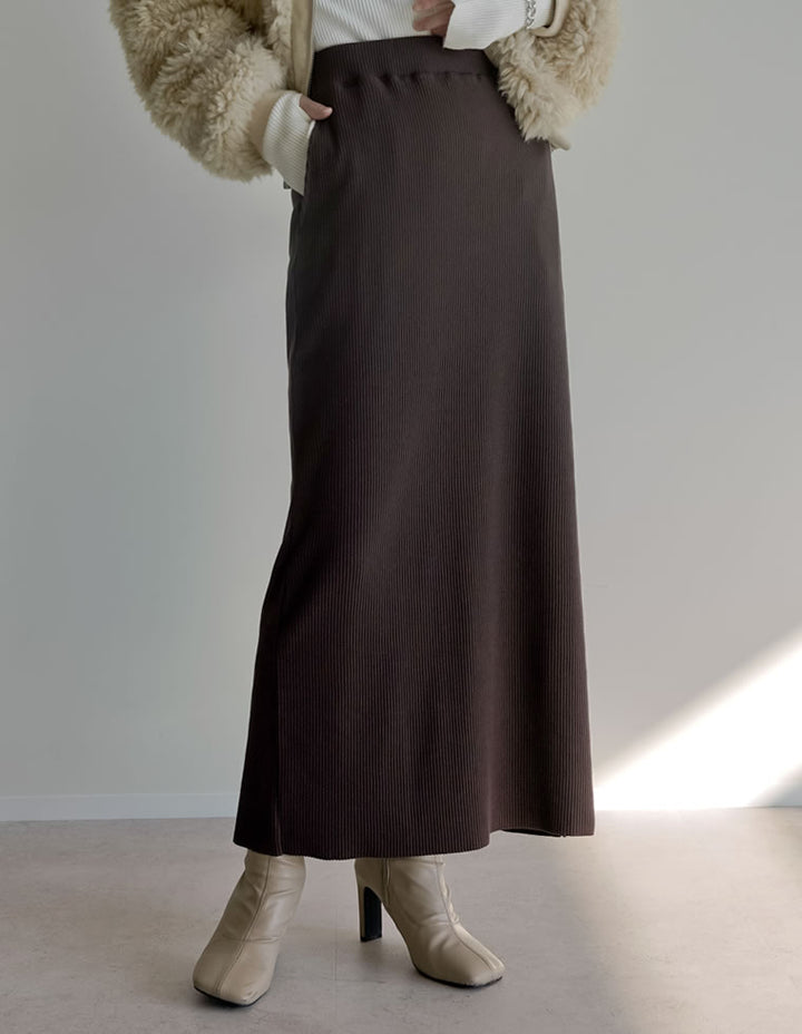 【TIME SALE 40%OFF】[セルフカット][大きいサイズ有]リブカットソータイトスカート スカート 人気レディースファッション通販 リエディ