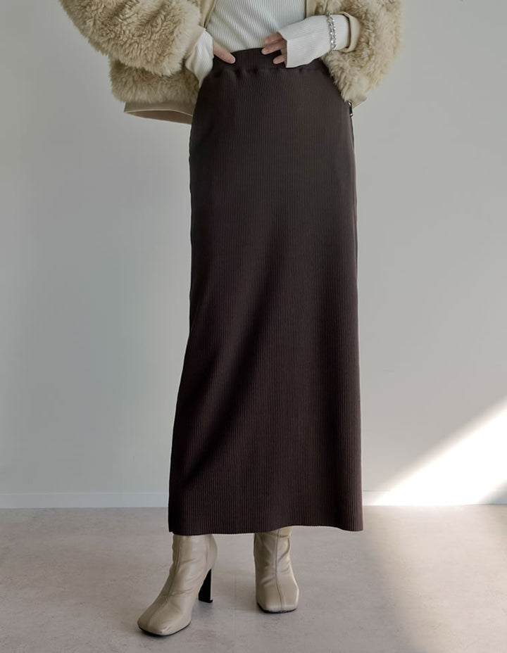 【TIME SALE 40%OFF】[セルフカット][大きいサイズ有]リブカットソータイトスカート スカート 人気レディースファッション通販 リエディ