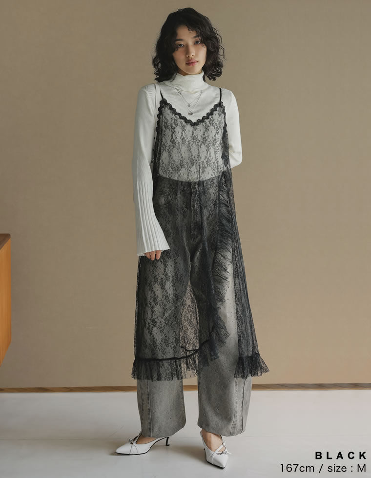 5th Special Dressレースデザインキャミワンピース サイズ1 レースフリルデザインキャミワンピース - ワンピース通販 | 人気