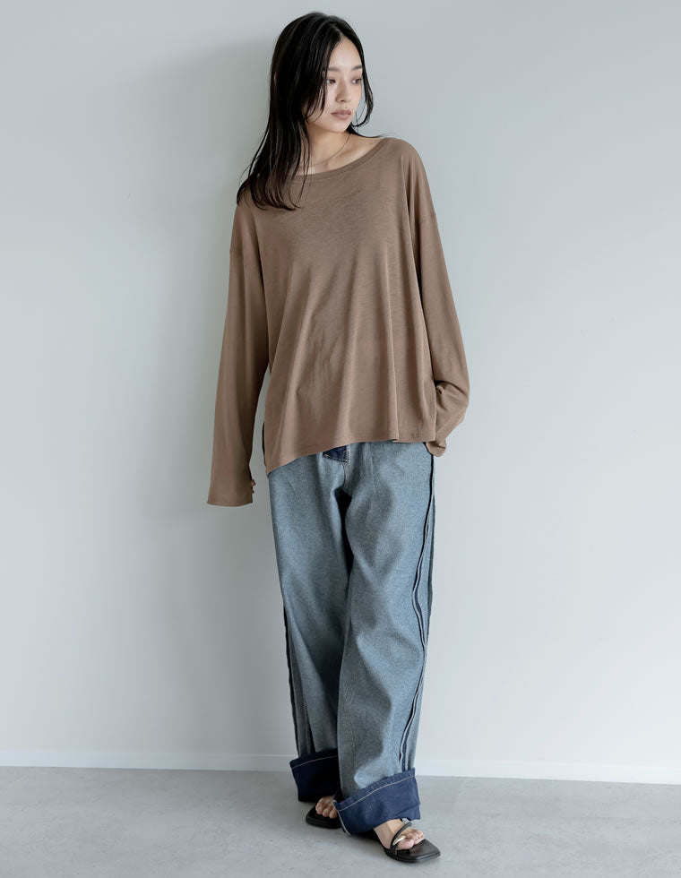 シアーカットソートップス - トップス通販 | 人気レディース