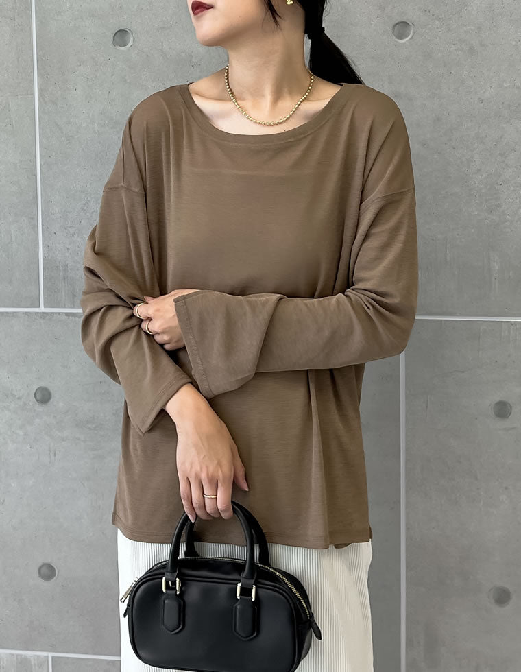 エディター カットソー トップス レディース Tops White ≪期間限定！ポイント10％UP対象≫[新色追加]シアーカットソートップス[mb]