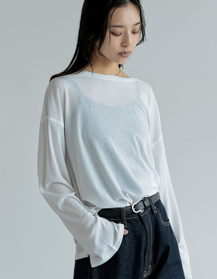 シアーカットソートップス - トップス通販 | 人気レディース