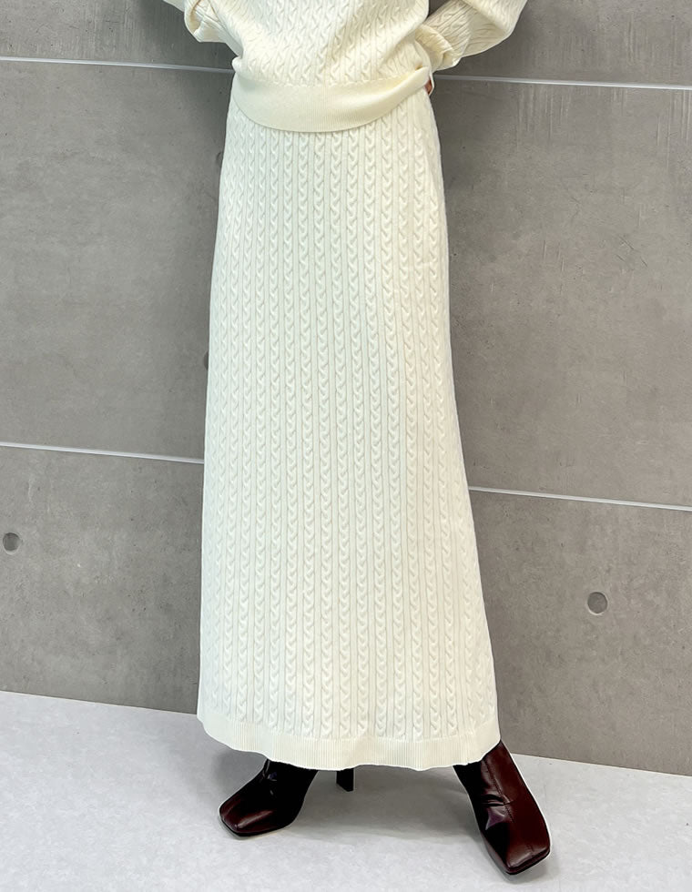 ケーブルニットスカート - スカート通販 | 人気レディースファッション
