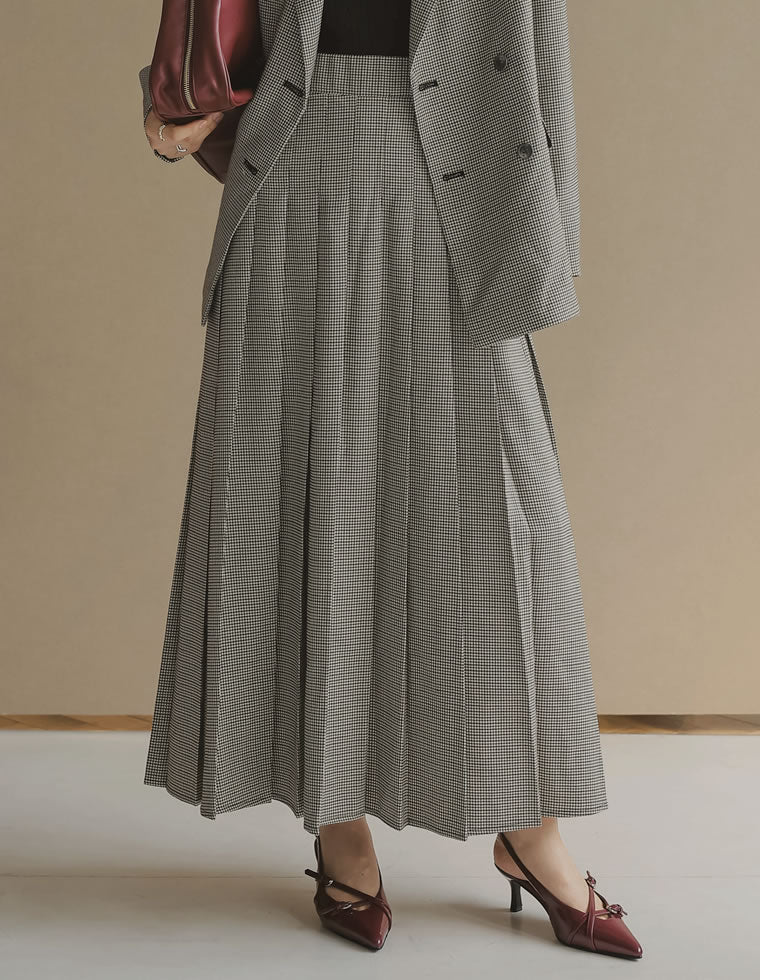 チェック柄プリーツスカート - スカート通販 | 人気レディース