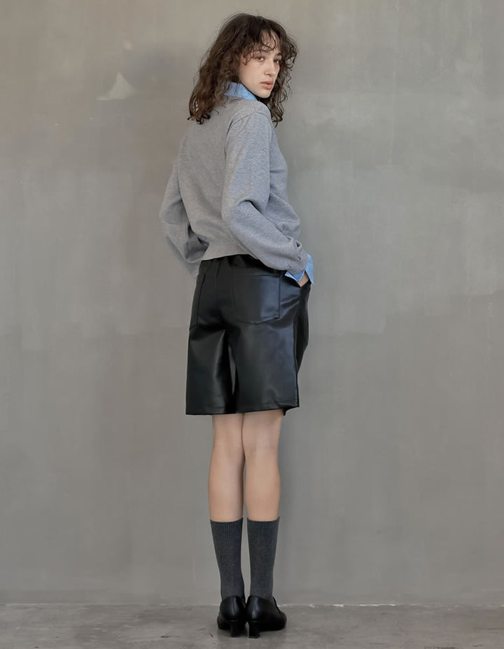 【TIME SALE 10%OFF】[大きいサイズ有]ポインテッドトゥヒールローファー シューズ 人気レディースファッション通販 リエディ