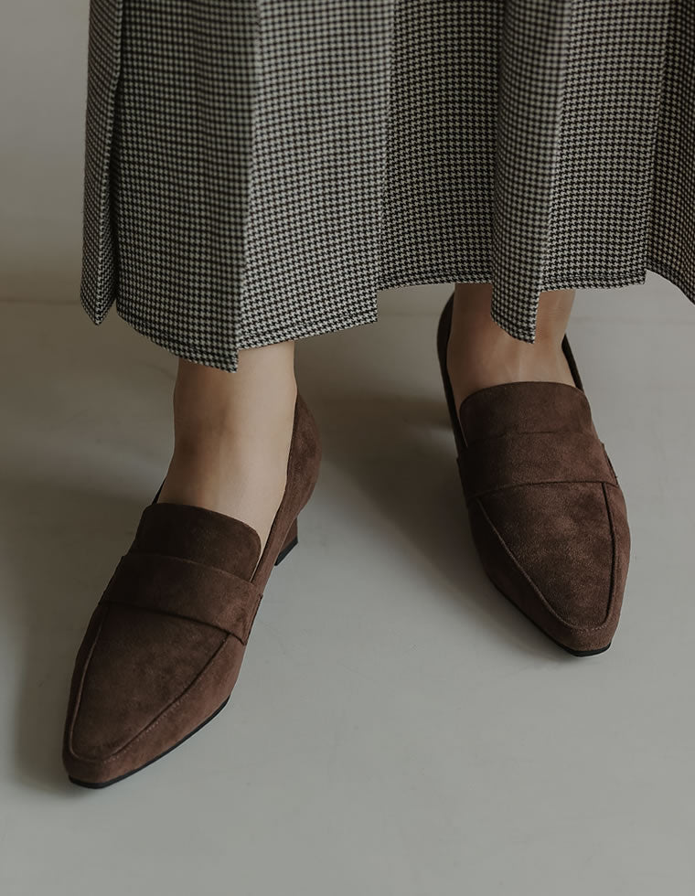 ポインテッドトゥヒールローファー - シューズ通販 | 人気レディース