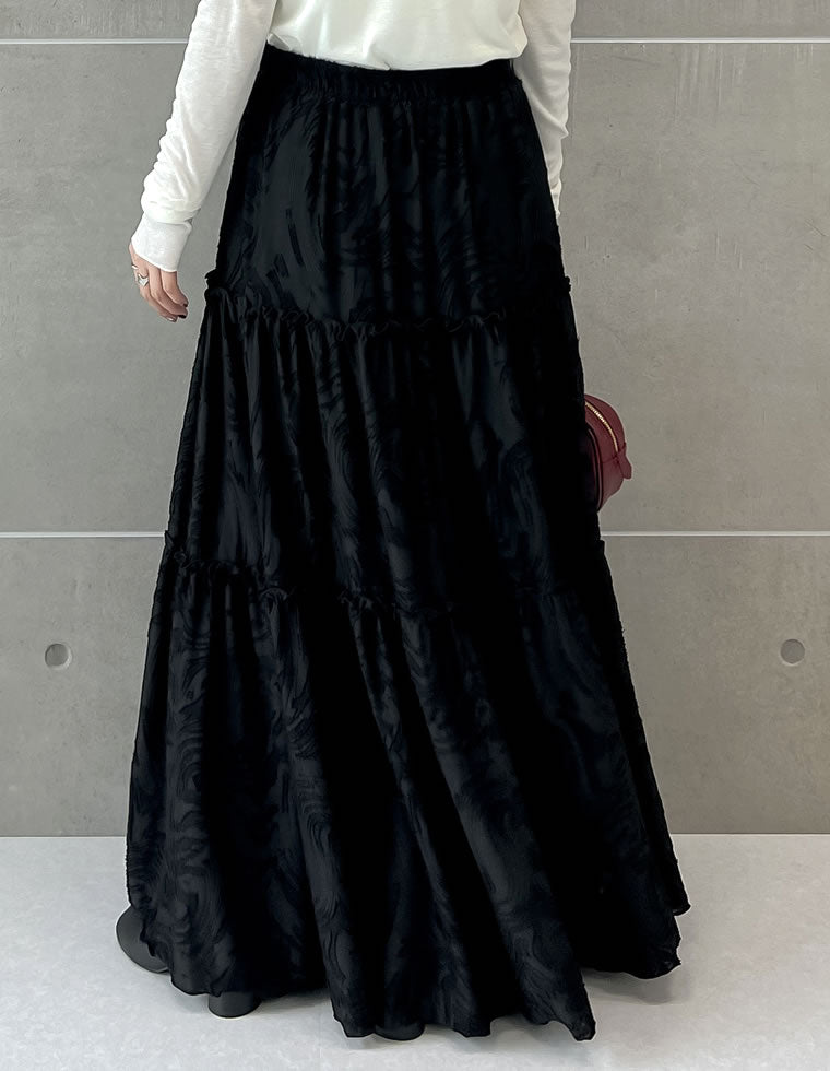 オパールフリンジティアードスカート - スカート通販 | 人気レディース