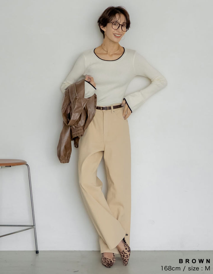 【TIME SALE 15%OFF】[2025AW COLLECTION][低身長サイズ有]フェイクレザージップブルゾン ジャケット/アウター 人気レディースファッション通販 リエディ