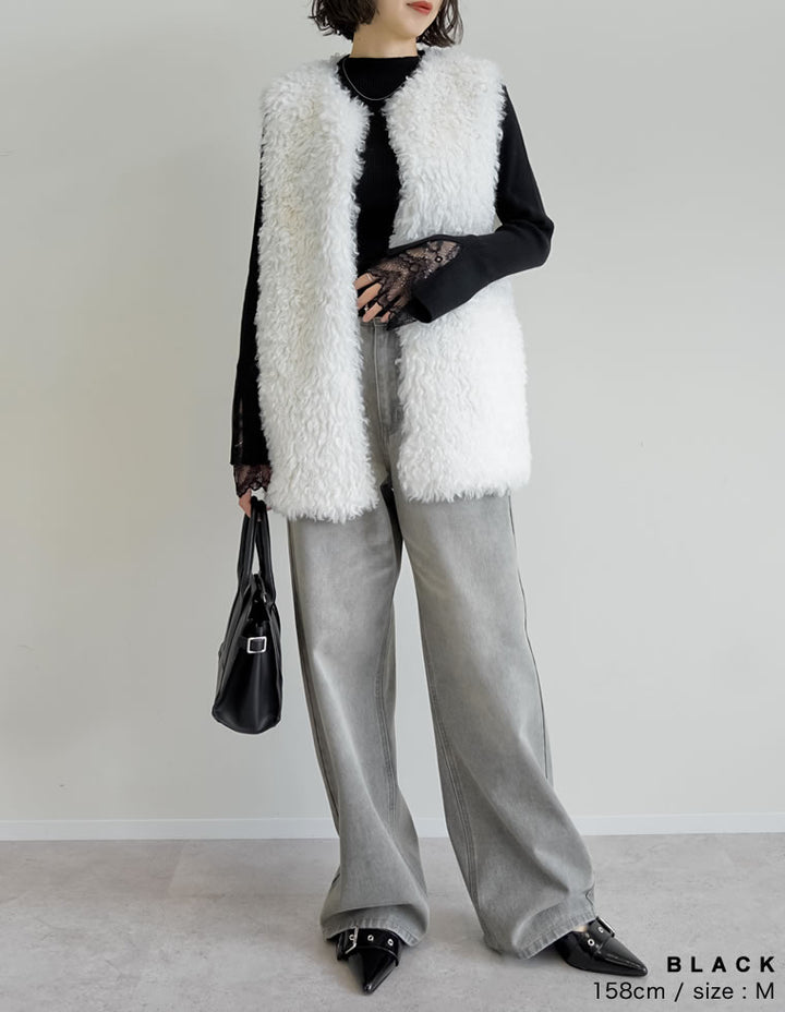 袖レースレイヤードフレアスリーブニットトップス トップス 人気レディースファッション通販 リエディ