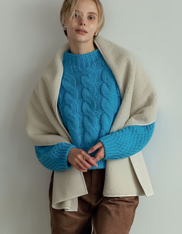 マルチウェイフェイクファーストール - ファッション雑貨通販 | 人気