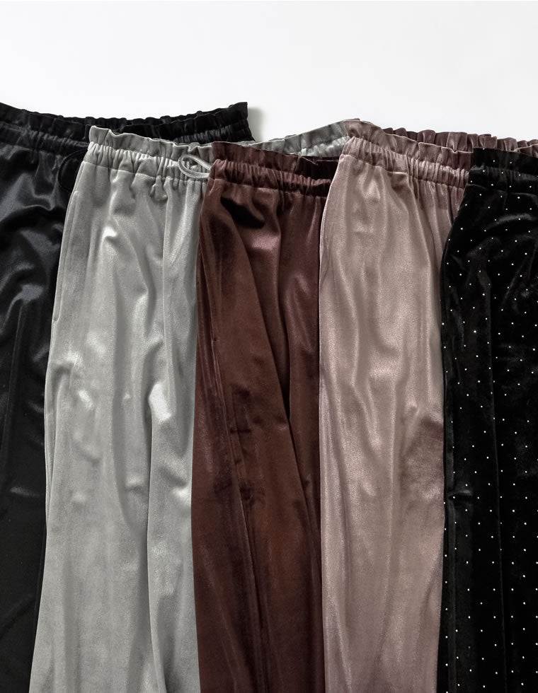 ベロアドロストルーズパンツ - パンツ通販 | 人気レディース