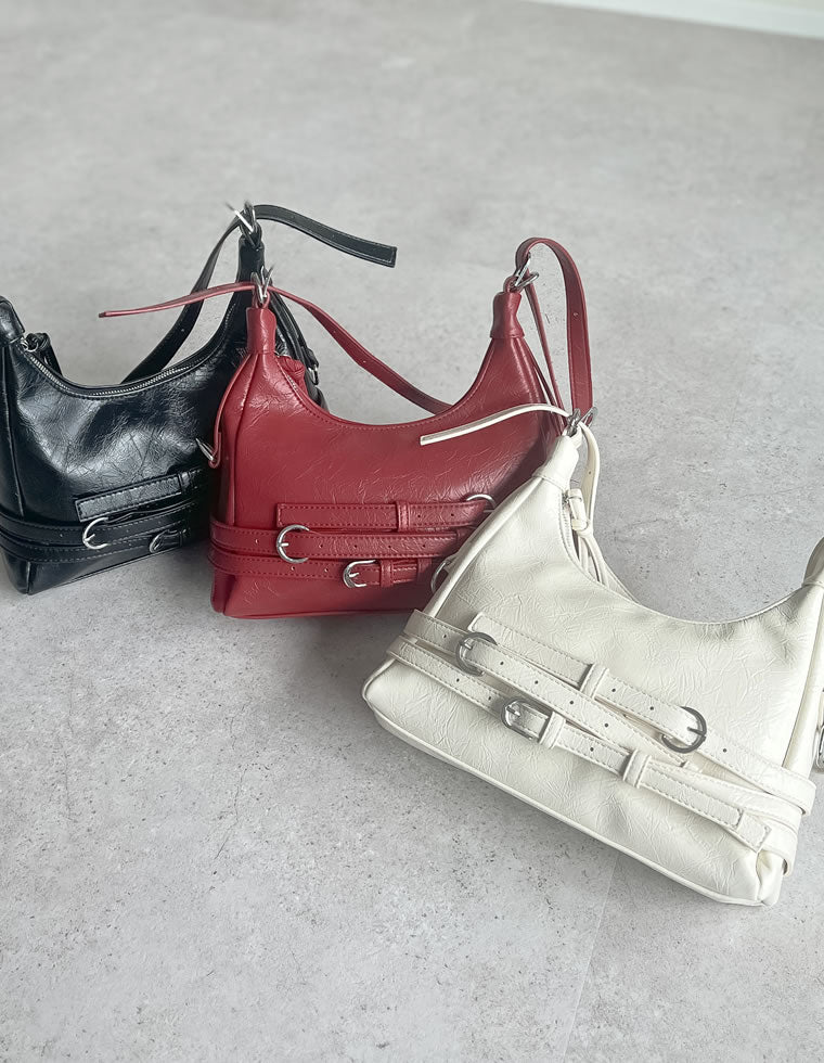 ベルト付きワンハンドルバッグ - バッグ通販 | 人気レディース