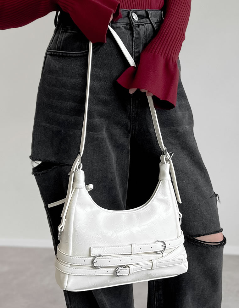 ベルト付きワンハンドルバッグ - バッグ通販 | 人気レディース