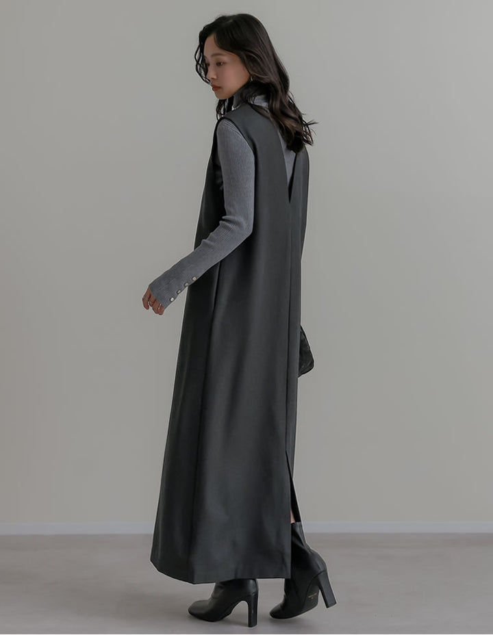 【TIME SALE 20%OFF】[低身長サイズ有]前後2WAYポケット付き微起毛ツイルVネックジャンパースカート ワンピース 人気レディースファッション通販 リエディ