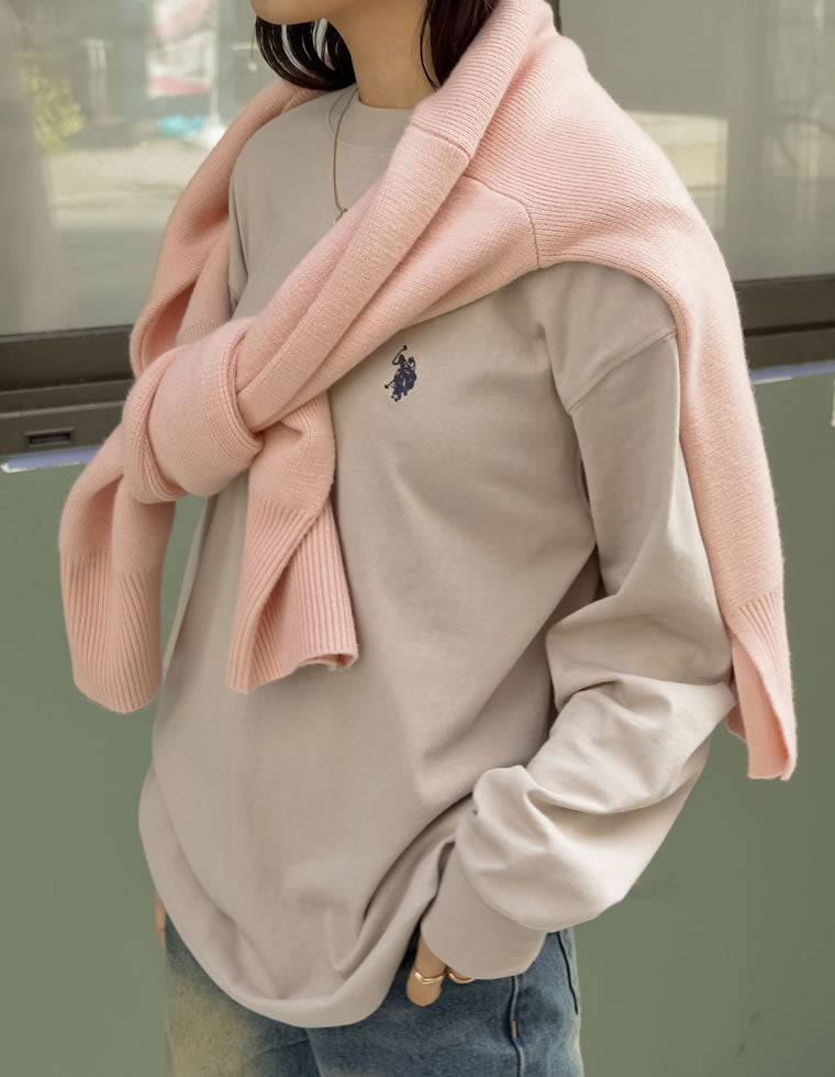 長袖シャツ ユニセックス 刺繍ショルダー脱着可 斜め前たて 2色 楽天市場】【7/20(日)23:59迄クーポンで10％OFF】シャツ