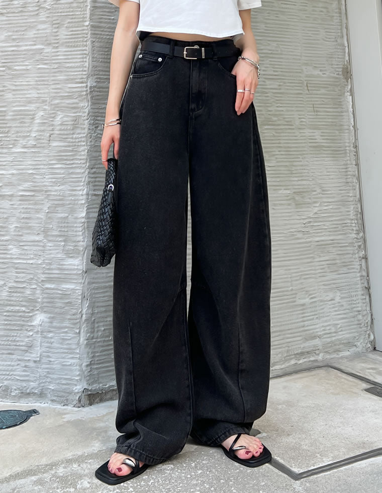 !2点 ウォッシュ加工コットンツイルカーブパンツ - パンツ通販 | 人気